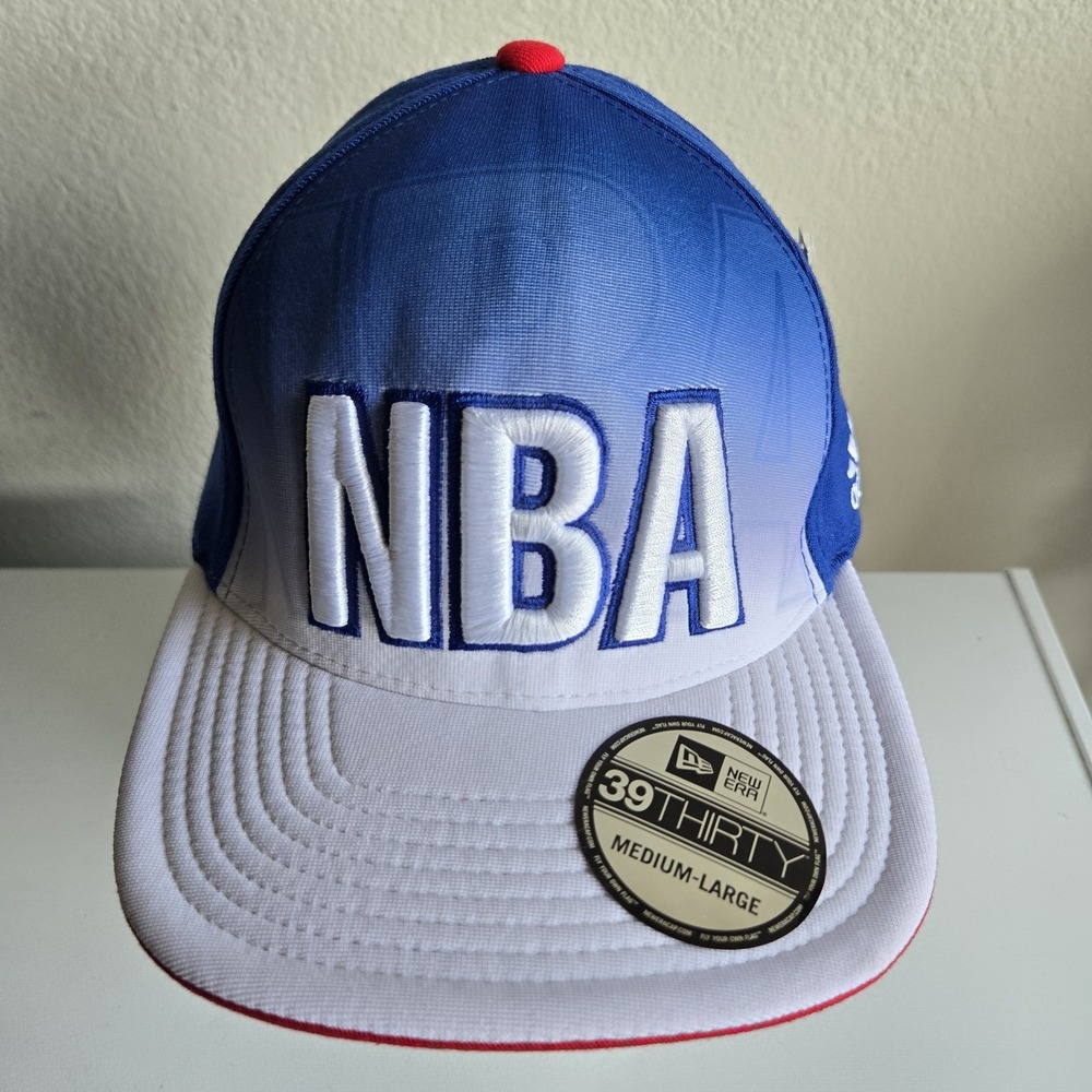 NBA Draft Official Cap Adidas Hat NBA Logo Size L/XL Climalite Ombre New